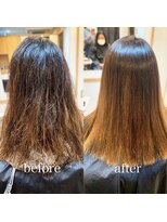 リアン 四条大宮店(Lien)&nbsp;『髪質改善』ストレートエステ（縮毛矯正）（リタッチ可）