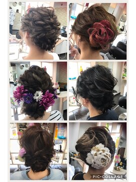ヘアーフェリーチェ(HAIR FELICE) シニヨンスタイル