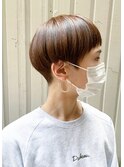 大人かわいいマッシュショート