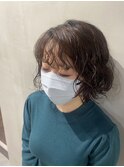 【札幌円山 パーマ/前髪パーマ/強めパーマ/刈り上げ】