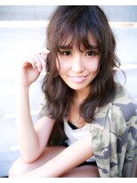 グロウバイニューヨークニューヨーク(Grow by NYNY)&nbsp;【打越】ウェーブ×セミロング×アッシュブラウン