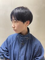 キジ(KIJI) ベリーショート×ブルーバイオレット