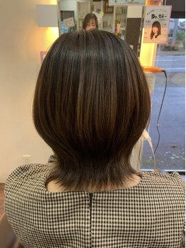 ワタナベ Watanabe美容室 レイヤーボブ