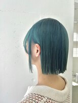 ニカ 溝の口(NICA)&nbsp;ミントグリーンカラー×ボブ【NICA 溝の口店】