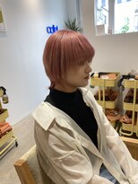 コレット 宇都宮(collet Gigi)&nbsp;前髪/マチルダボブ/ピンクベージュ/インナーグレージュ/ピンク