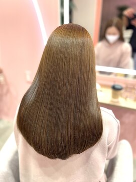 ウィクシーミミ 栄矢場町店(wixy mimi) 艶ベージュ♪