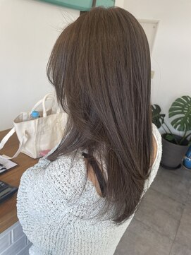 ヘアーメイク チョコ(hair make choco) 透明感グレージュ