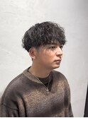 曽我尾真生】波巻きパーマ/メンズパーマ/マッシュパーマ