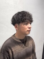 ガオプロデュースバイレボ(gao produced by revo)&nbsp;曽我尾真生】波巻きパーマ/メンズパーマ/マッシュパーマ