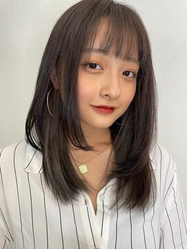 クプア 柏(kupua) エアリーロング/切りっぱなしボブ/ピンクブラウン/美髪[柏駅]