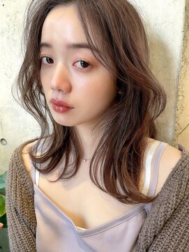 サイン 渋谷(SIGN) ザクザクレイヤーカット巻き方簡単ミディアムロング韓国渋谷