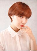■HARBORS鎌倉/斜めバング/こっくりカラー/マッシュヘア―61-1