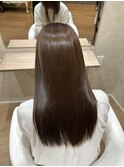 ベージュ/髪質改善/艶カラー【阿倍野、西田辺】