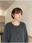 【藤沢haru】ピンクベージュ/ピンクブラウン/ショートボブ