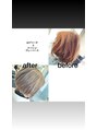 アグ ヘアー フロット 滋賀堅田店(Agu hair flot)&nbsp;脱白髪染め！ブリーチカラー。