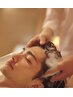 【守屋指名限定クーポン】カット＋カラー＋極上快眠ヘッドスパ３０分コース
