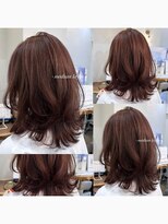 コンティロミー(CONTI ROMMY.)&nbsp;モテ髪ミディアム×くびれレイヤー韓国風巻き◎20代～50代