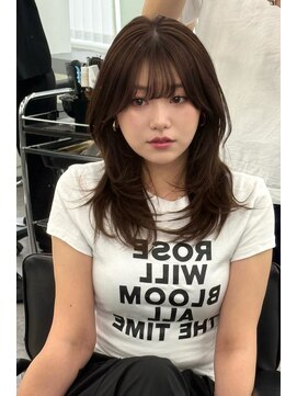 ランズ(LANDS) レイヤーカット 【韓国ヘア 大阪 梅田】