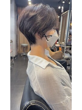 ヘア フラッグ 西葛西店(hair flag) 【美フォルム×大人の上品ショート】