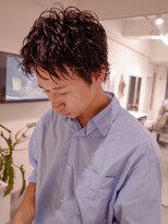 レフ(LEF)&nbsp;ワンカール無造作/ピンカール/メンズショート