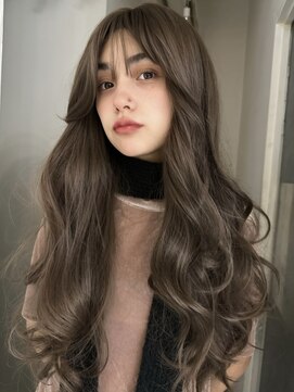 メゾンアクア 表参道(Maison ACQUA) ☆ブリーチなしダブルカラー オリーブ オリーブベージュ