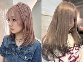 エス 熊谷(Ess)の写真/ブリーチなしカラーonカラー/ダブルカラー¥9900♪Essのデザインカラーはダメージレスで新しい自分に*[熊谷]