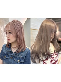 ブリーチなしカラーonカラー/ダブルカラー\9900♪Essのデザインカラーはダメージレスで新しい自分に*[熊谷]