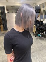 ノエ 心斎橋(Noe)&nbsp;心斎橋/南船場/ブリーチ/ダブルカラー/シルバー/ボブ