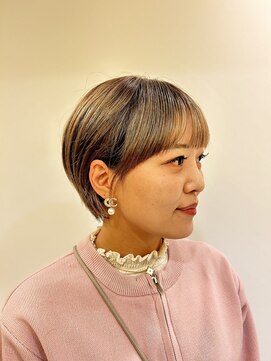 アトリエJD パリ 大通店(Atelier JD PARIS) 丸みが可愛いマッシュショート