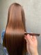 マド ヘア(mado hair)の写真/【安佐南区/中筋★駐車場あり◎】“極上ツヤ髪”を叶える縮毛矯正で、柔らかい自然な仕上がりに…。
