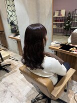 ウルカ 川口店(ulQua) ボルドーカラーでツヤツヤに