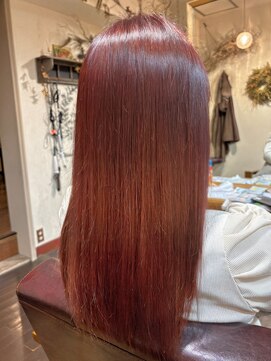 アメリシュシュ 柏(ameri chouchou) 【ameri chouchou 柏】深みのあるブリーチなし暖色系カラー♪