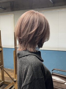 ビューティアンドトリップ クイーンズグッドプラン(Beauty&Trip QUEENS Good Plan) レイヤーロブ×ピンクグレージュ