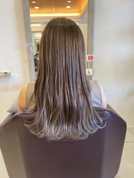 ノット 成田公津の杜(Knot) ダークアッシュ/ミディアムレイヤーカット/成田公津の杜駅