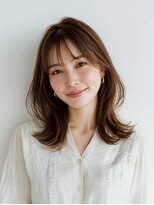 コアフィールド マサコ島田店&nbsp;大人ガーリー/ダークアッシュ/似合わせカット