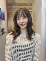 ソト 銀座(soto.) ミディアムレイヤーカット/大人ガーリー/ピンクベージュ/銀座