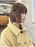 1ブリーチで作る、まろやかボブ