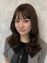 ウル(Ulu.)&nbsp;【多摩センター美容室】小顔レイヤー×透明感グレージュ