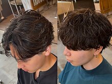 MEN'S SALON OVER NEO 町田MEN'Sカット/MEN'Sパーマ/MEN'S縮毛矯正【8/29OPEN(予定)】の雰囲気（町田で垢抜けメンズパーマ*MEN'S/ニュアンスパーマ/メンズカット）