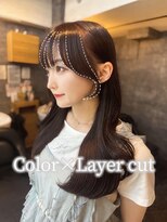 ラビス(Lovis)&nbsp;ミルクブラウン/ダークパープル/ナチュラルショート/夏ほ