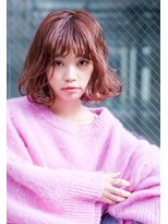 テイラー(Taylor)&nbsp;[Taylor]  ベリーカラーがアクセント☆濡れ感無造作ボブ