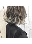 《charles》グラデーション×プラチナブロンド