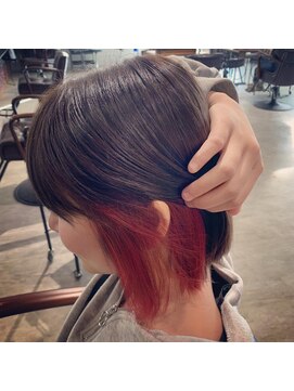 ワントーンヘアー(one tone hair) インナーカラー