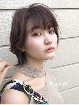 アミュレット バイ サファリ 西荻窪(AMULETTE BY SAFARI) ワイドマッシュバング×ショート