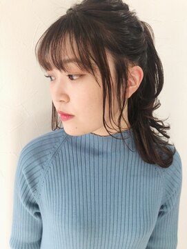 シフレ(SIFFLER) ポーニーテールアレンジ