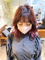 アクトゥス(AEQUITAS)&nbsp;カット+イルミナカラー+PDトリートメント+クイックヘッドスパ