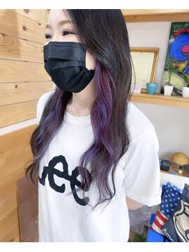 トーク 伊丹本店(TAL'KE) TAL'KE/イヤリングカラー×パープル_773