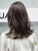 ブリーチなし × ラベンダーグレー Hair Design Collet Ginza
