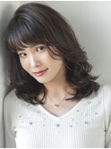 【emu井上信洋】マッシュレイヤー巻き髪デジタルパーマ/20代30代