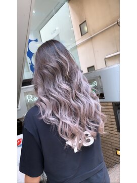 ラフ 難波店(LAFF) #黒髪#ボブルフ#ネビージュ#小顔#ワンレン